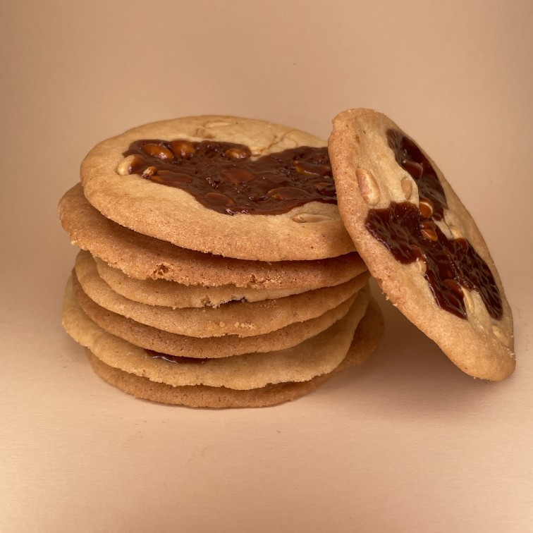 Печенье арахис-карамель